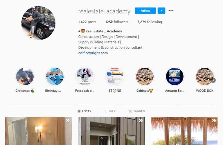 Real Estate Academy InstagramReal Estate Academy Instagram